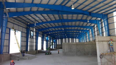 estructura metálica nave industrial 
